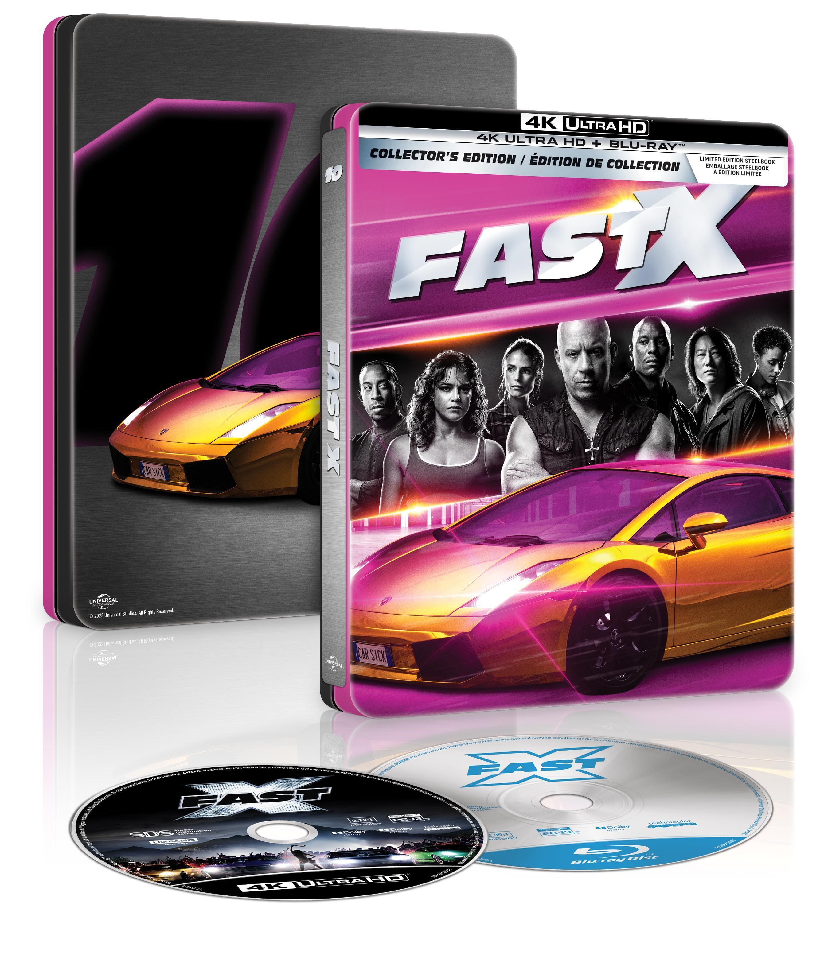 FAST & FURIOUS FAST X LMT ED EXCL STLBK 4K BIL