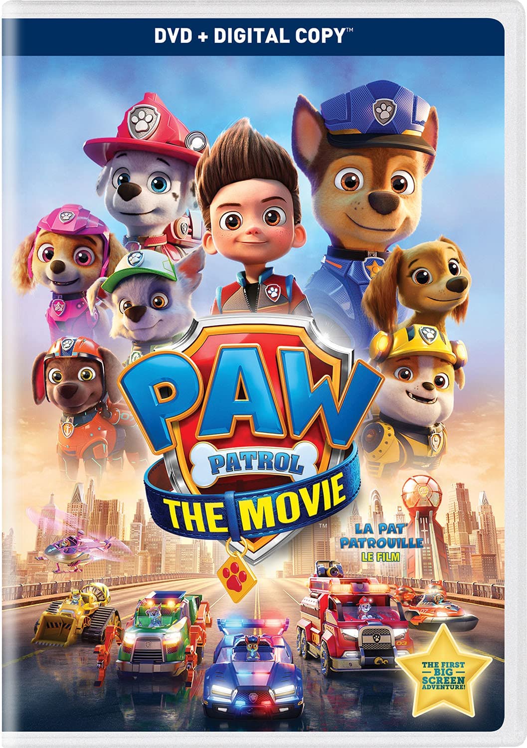 PAW PATROL: THE MOVIE DVD