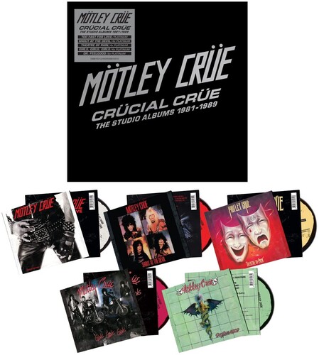 Crucial Crue: The Studio Albums 1981-1989 (Box)
