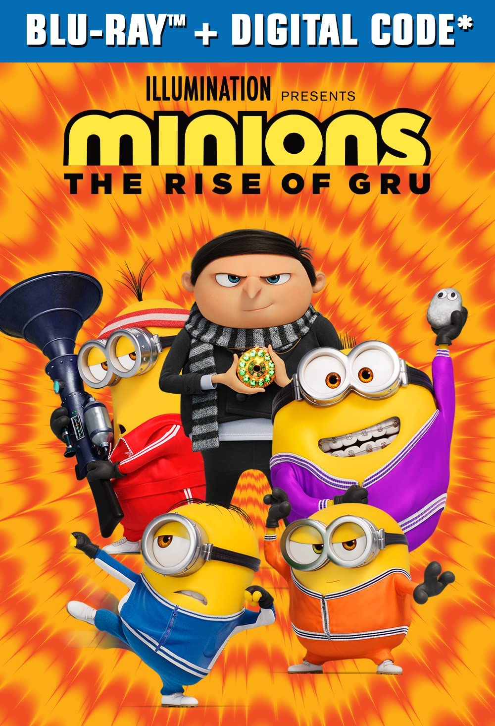 MINIONS: THE RISE OF GRU BLU/DVD BIL
