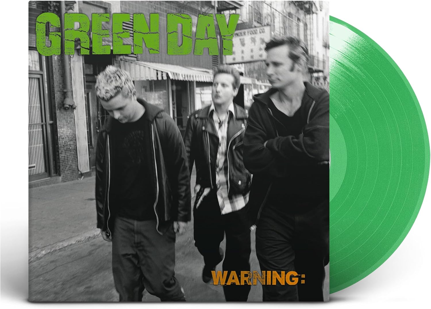 GREEN DAY / WARNING (FLUORESCENT GREEN)