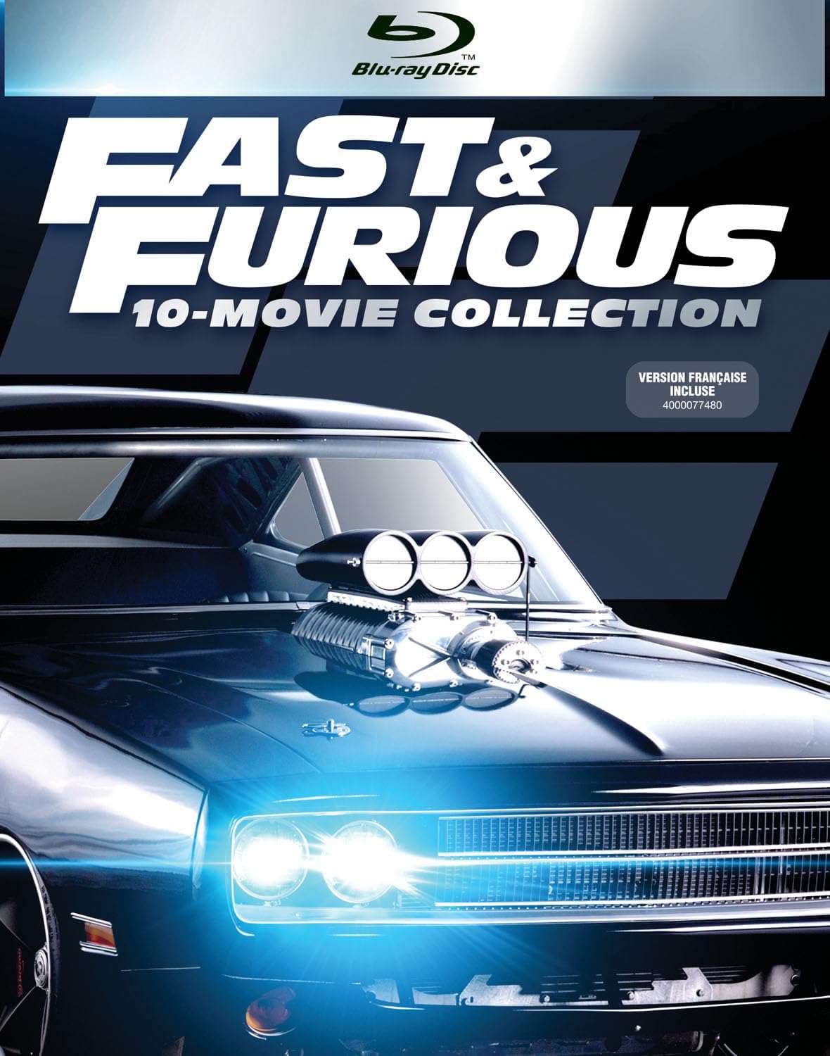 FAST & FURIOUS 10 FLM BLU BIL
