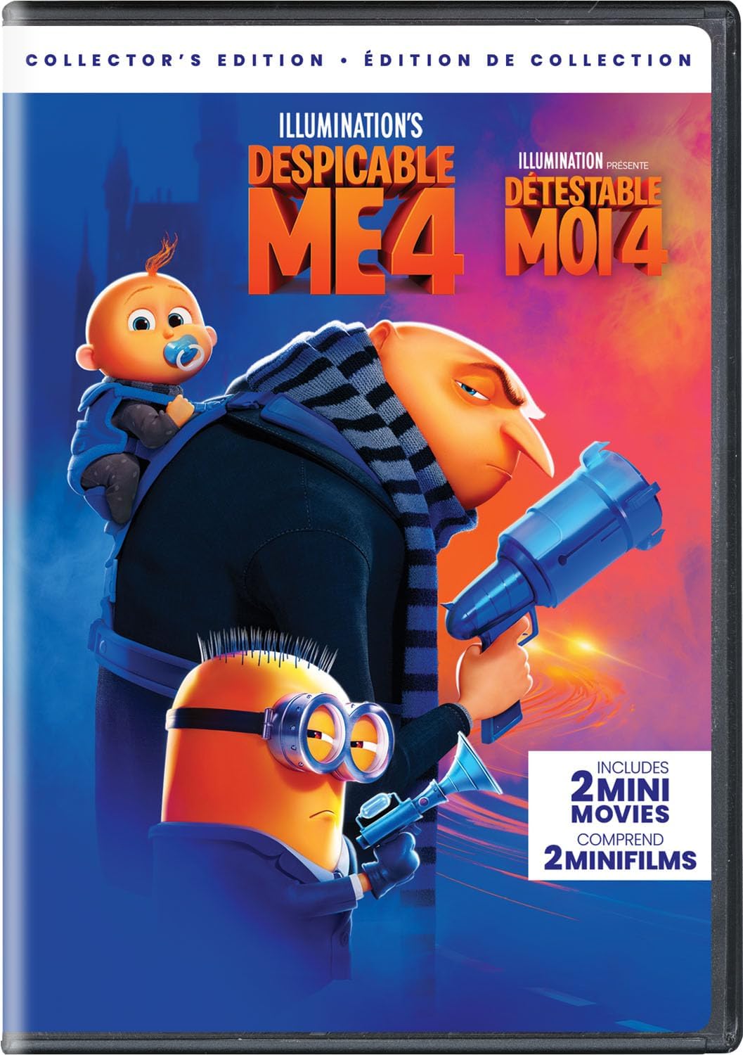 DESPICABLE ME 4 DVD BIL