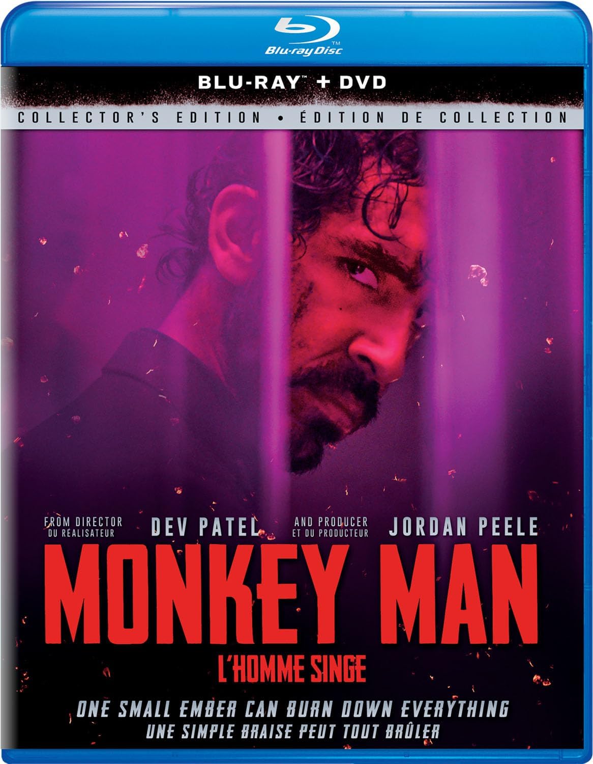 MONKEY MAN BLU/DVD BIL