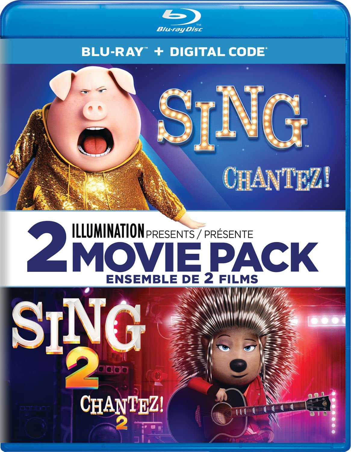 SING 2-MOVIE COLLECTION BLU