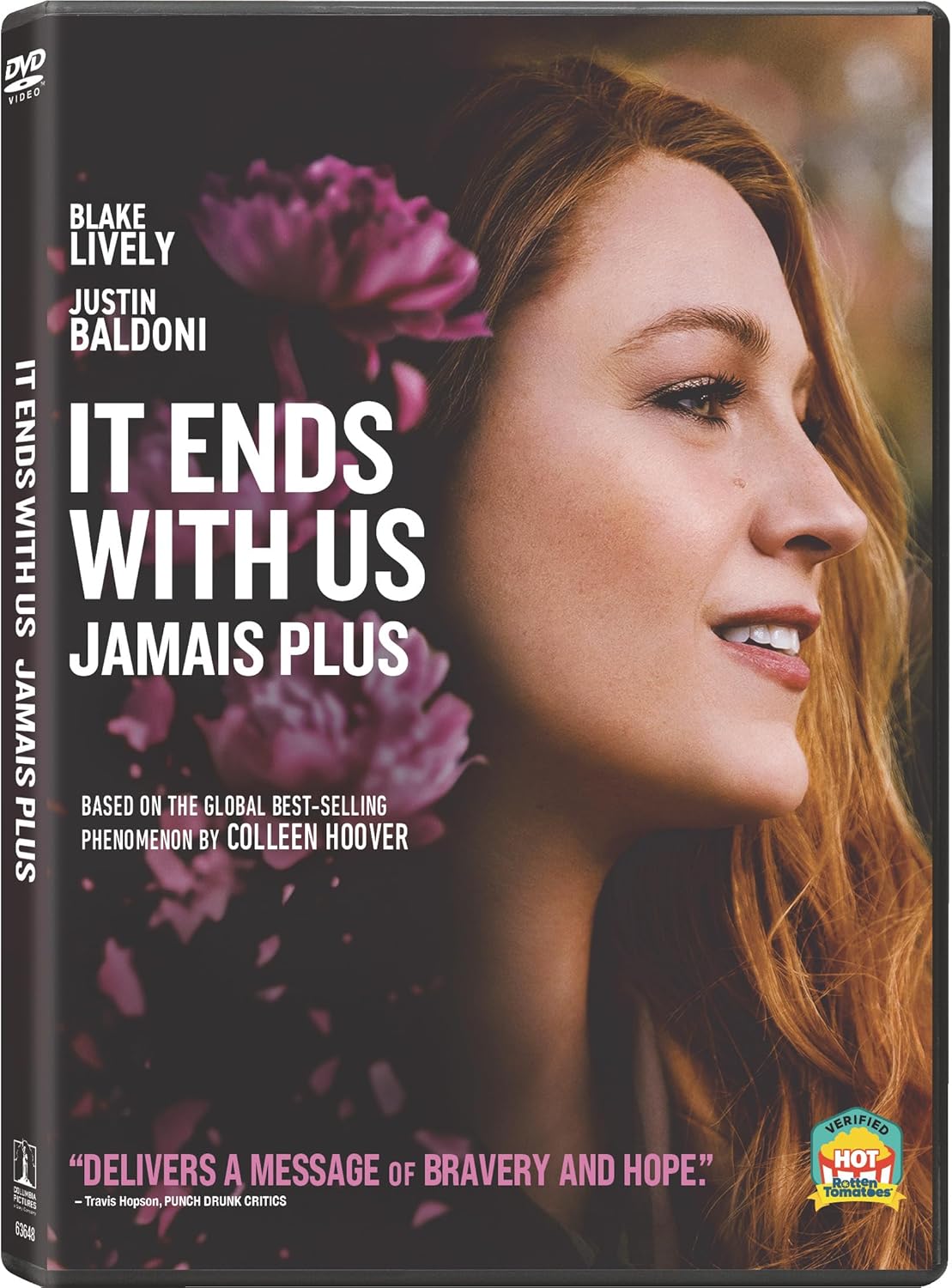 IT ENDS WITH US DVD BIL