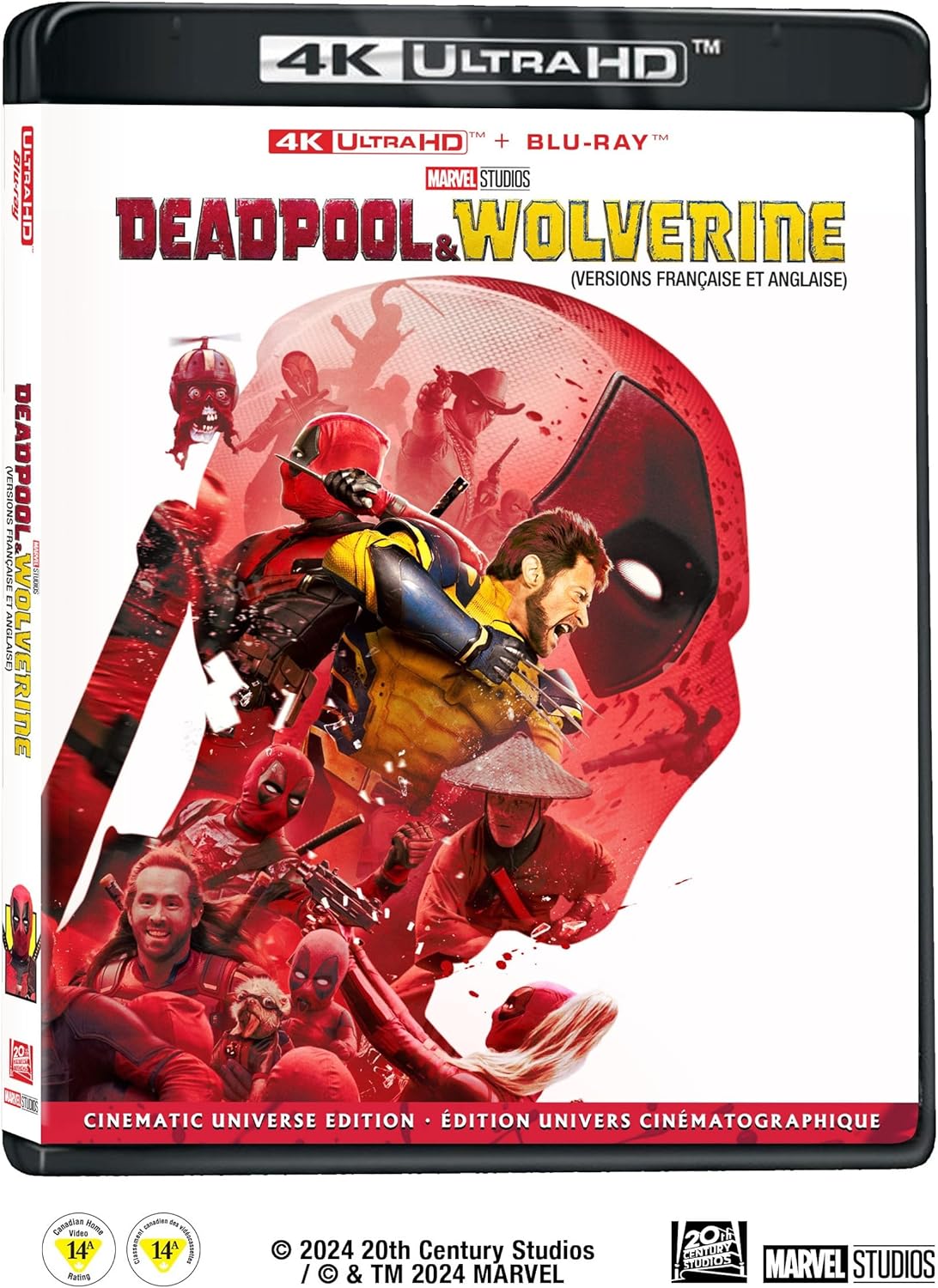 DEADPOOL & WOLVERINE 4K/BLU BIL