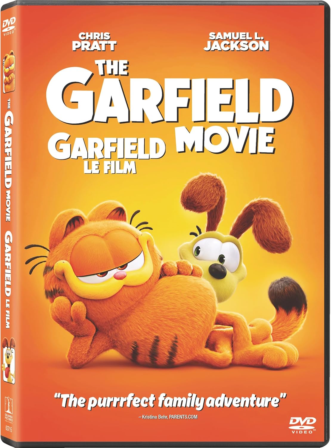 GARFIELD MOVIE, THE 2024 DVD BIL