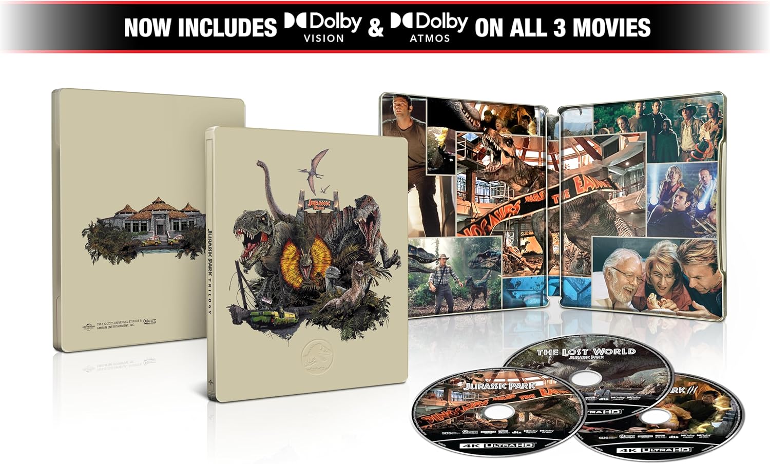 JURASSIC PARK TRILOGY STLBK 4K ENG
