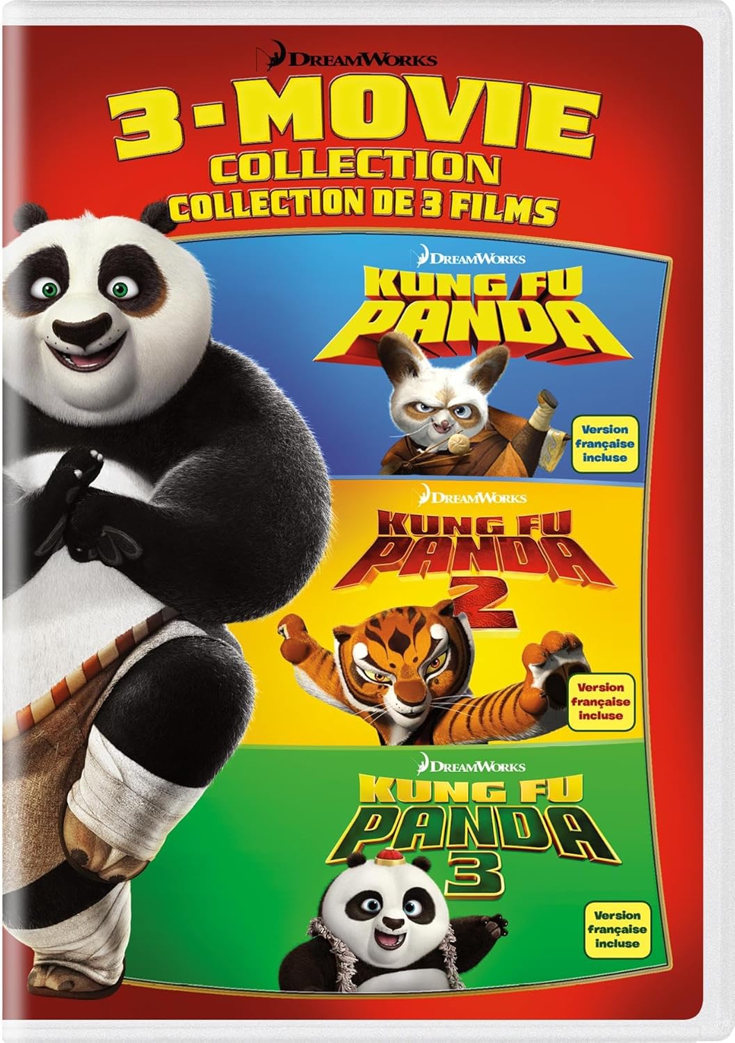KUNG FU PANDA 3- MOVIE COLL DVD