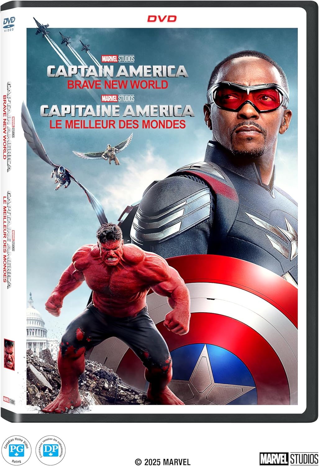 CAPTAIN AMERICA: BRAVE NEW WORLD DVD BIL