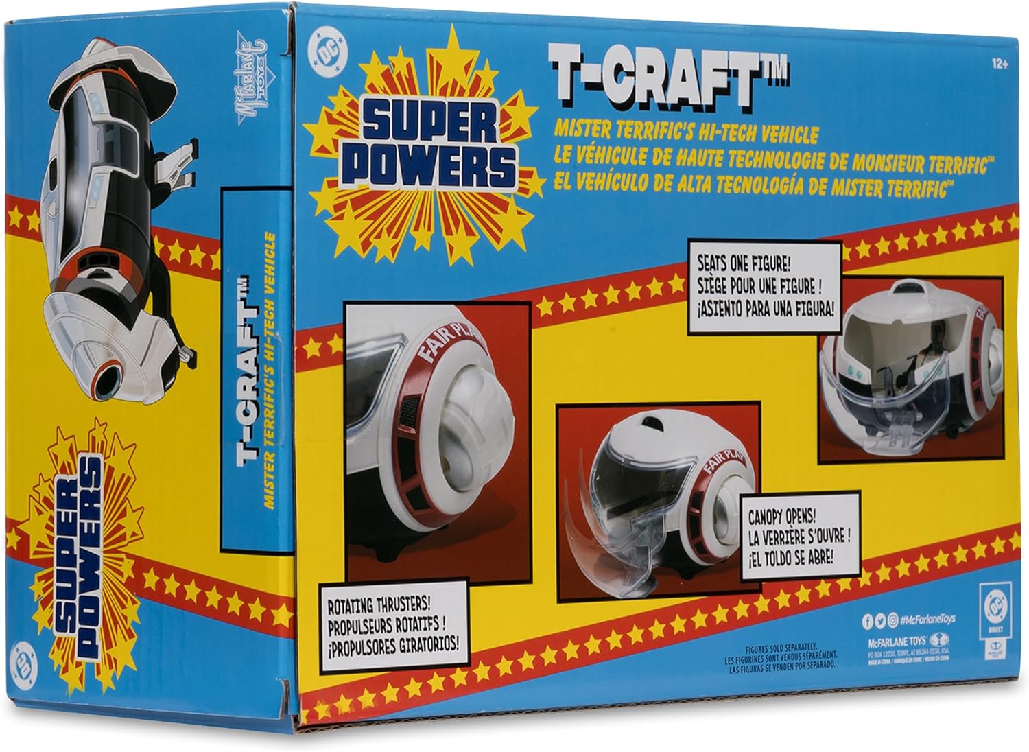 T-Craft (DC Super Powers: Superman Movie) Mr. Terrific's Vehicle