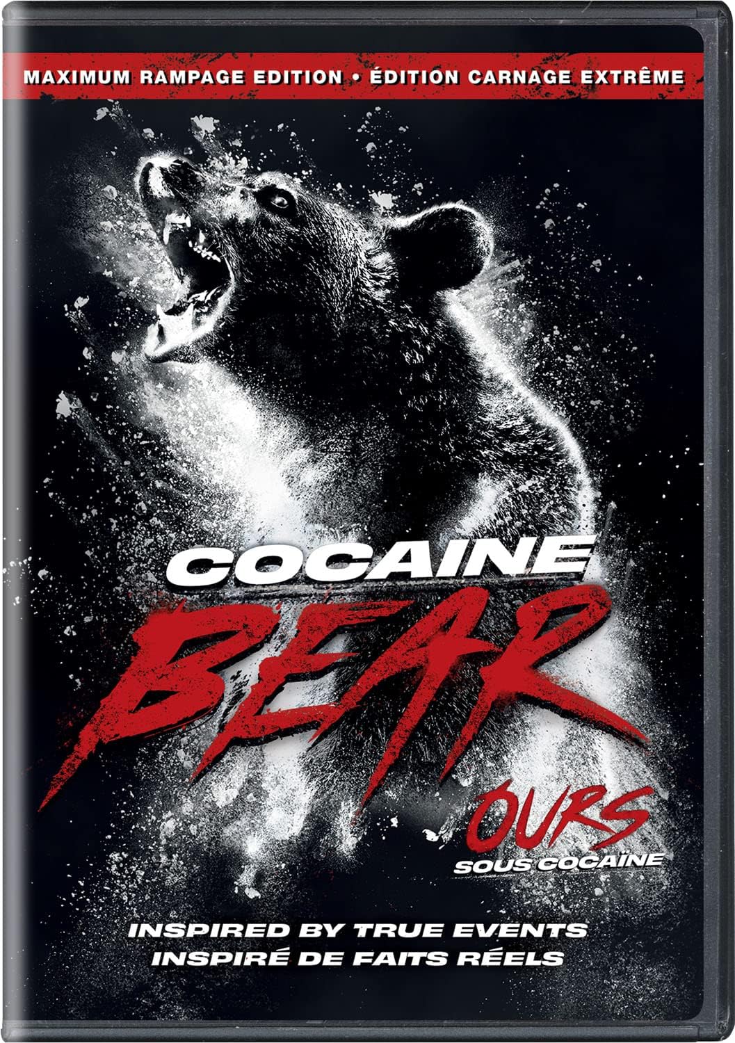 COCAINE BEAR DVD BIL