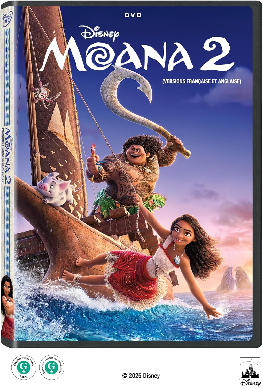 MOANA 2 DVD BIL