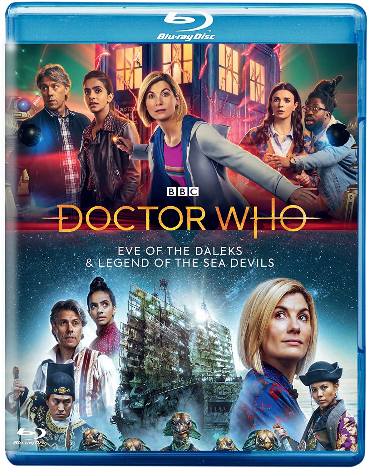 Doctor Who: Eve of the Daleks & Legend of the Sea Devils
