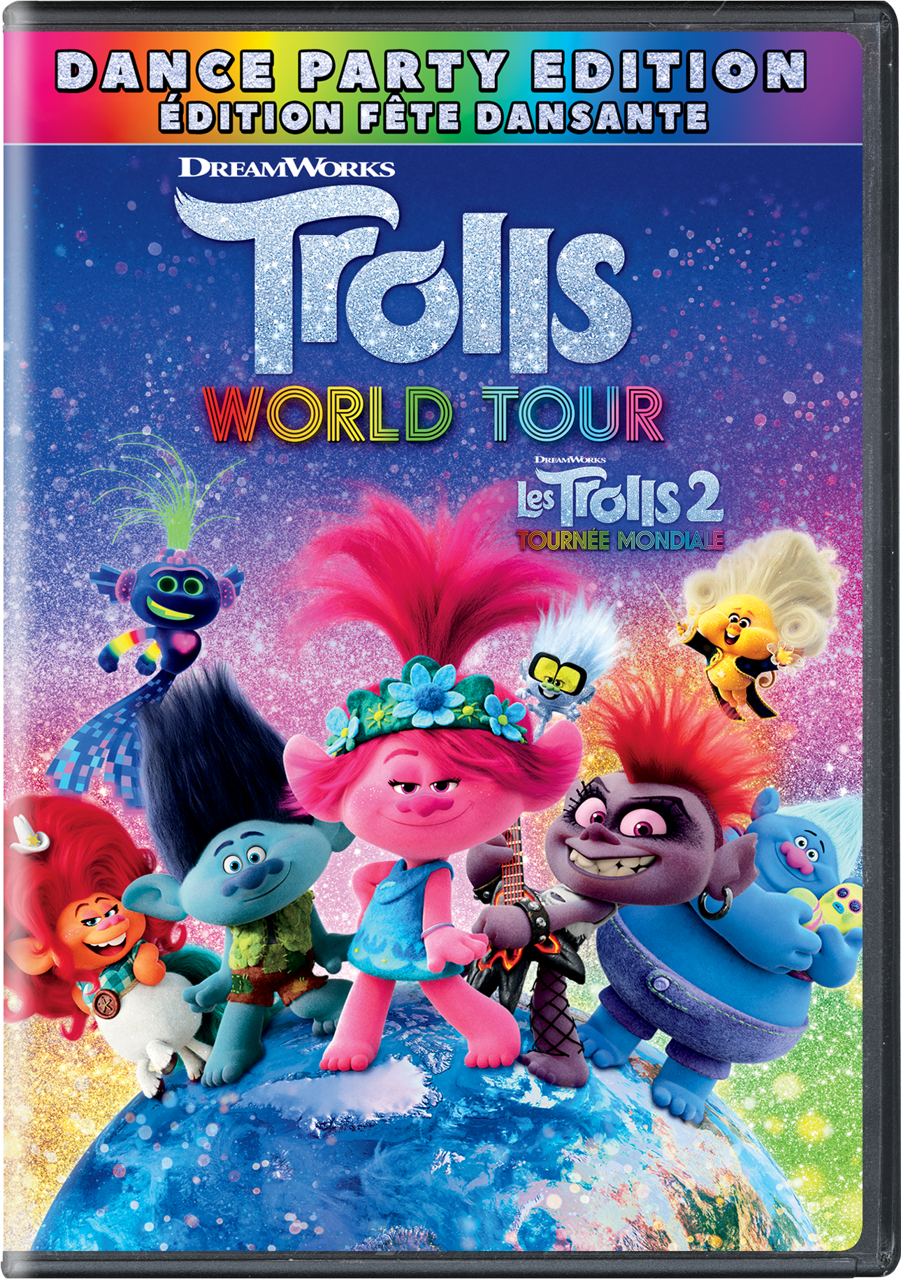 TROLLS WORLD TOUR DVD
