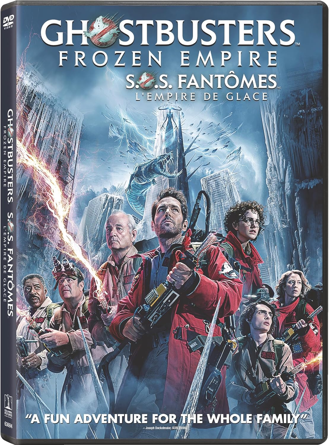 GHOSTBUSTERS: FROZEN EMPIRE DVD BIL
