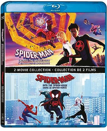 SPIDERMAN: THE SPIDER-VERSE  DBL FTR BLU/DIG BIL