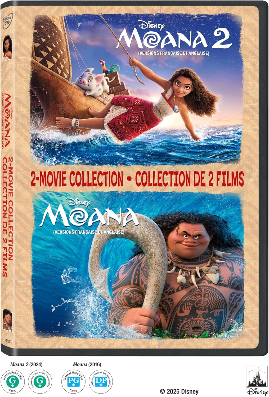 MOANA DBL FTR DVD BIL