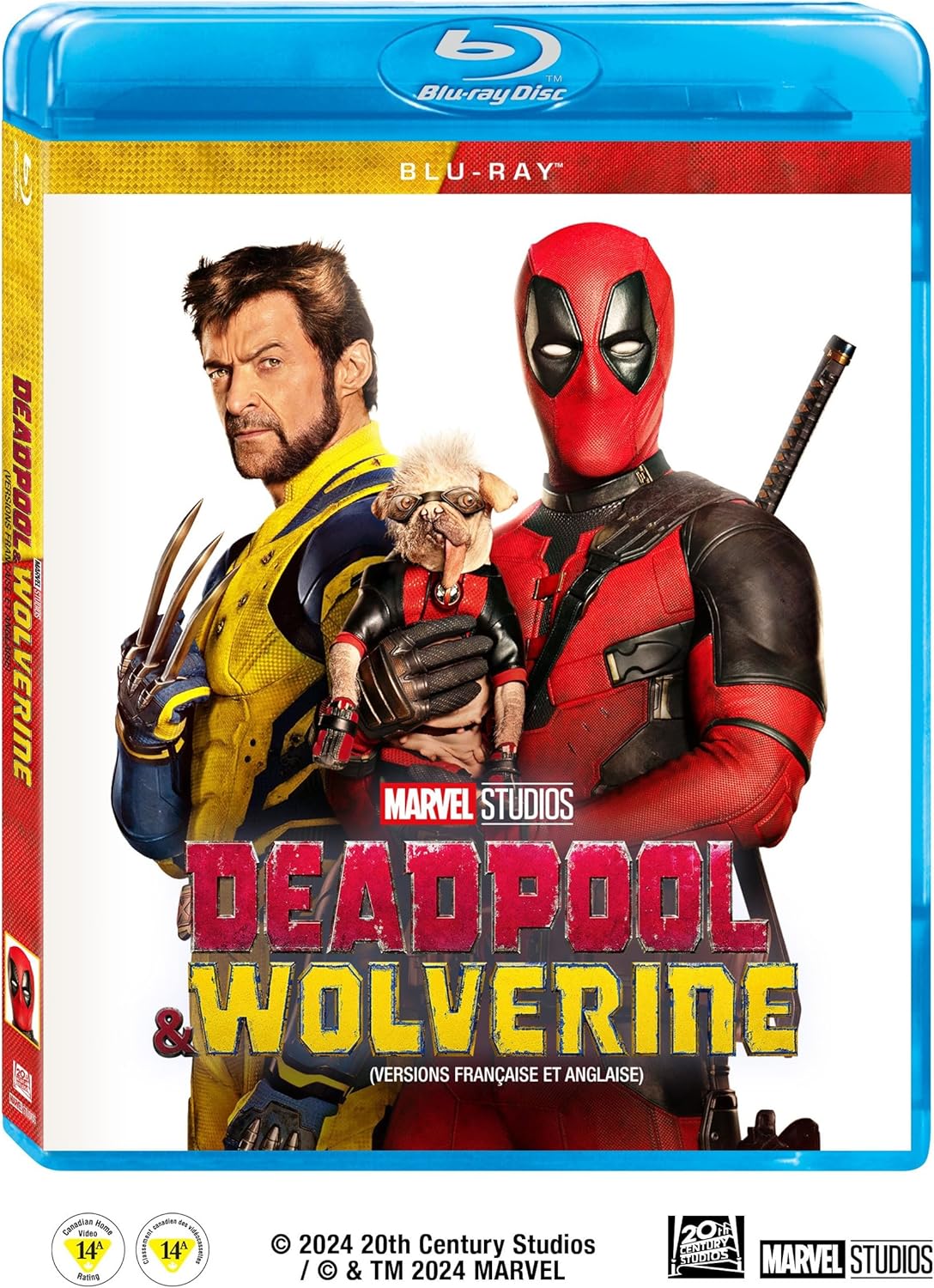 DEADPOOL & WOLVERINE BLU BIL