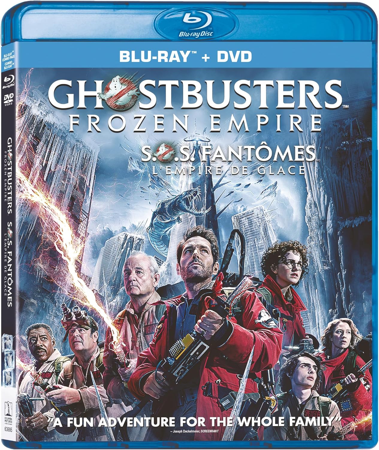 GHOSTBUSTERS: FROZEN EMPIRE BLU/DVD BIL