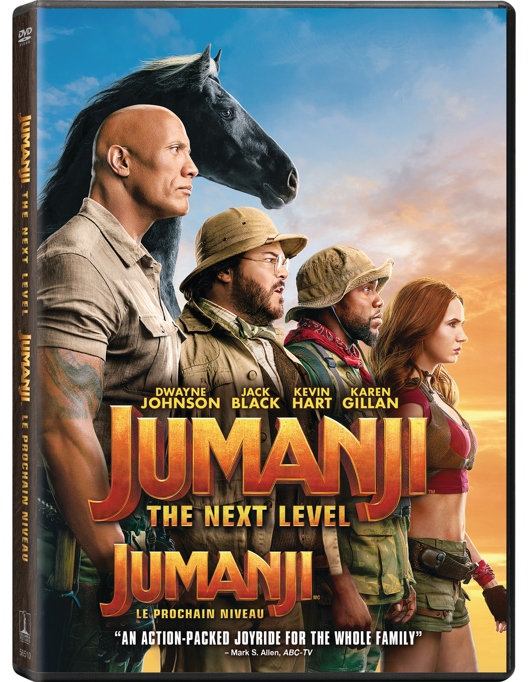 JUMANJI: THE NEXT LEVEL DVD BIL