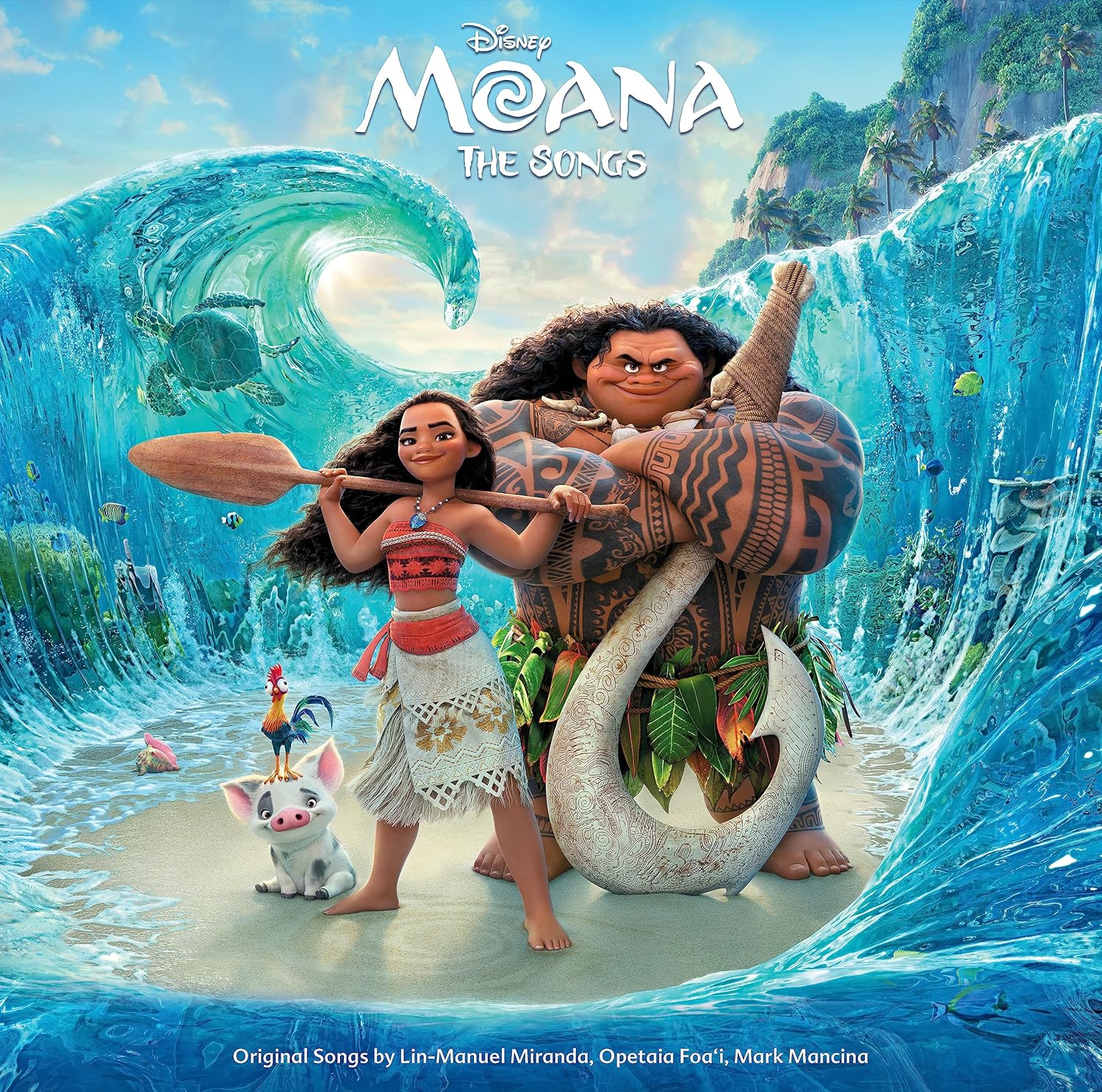 OST / MOANA:THE SONGS (TRANSPARENT BLUE LP) DISNEY 100TH