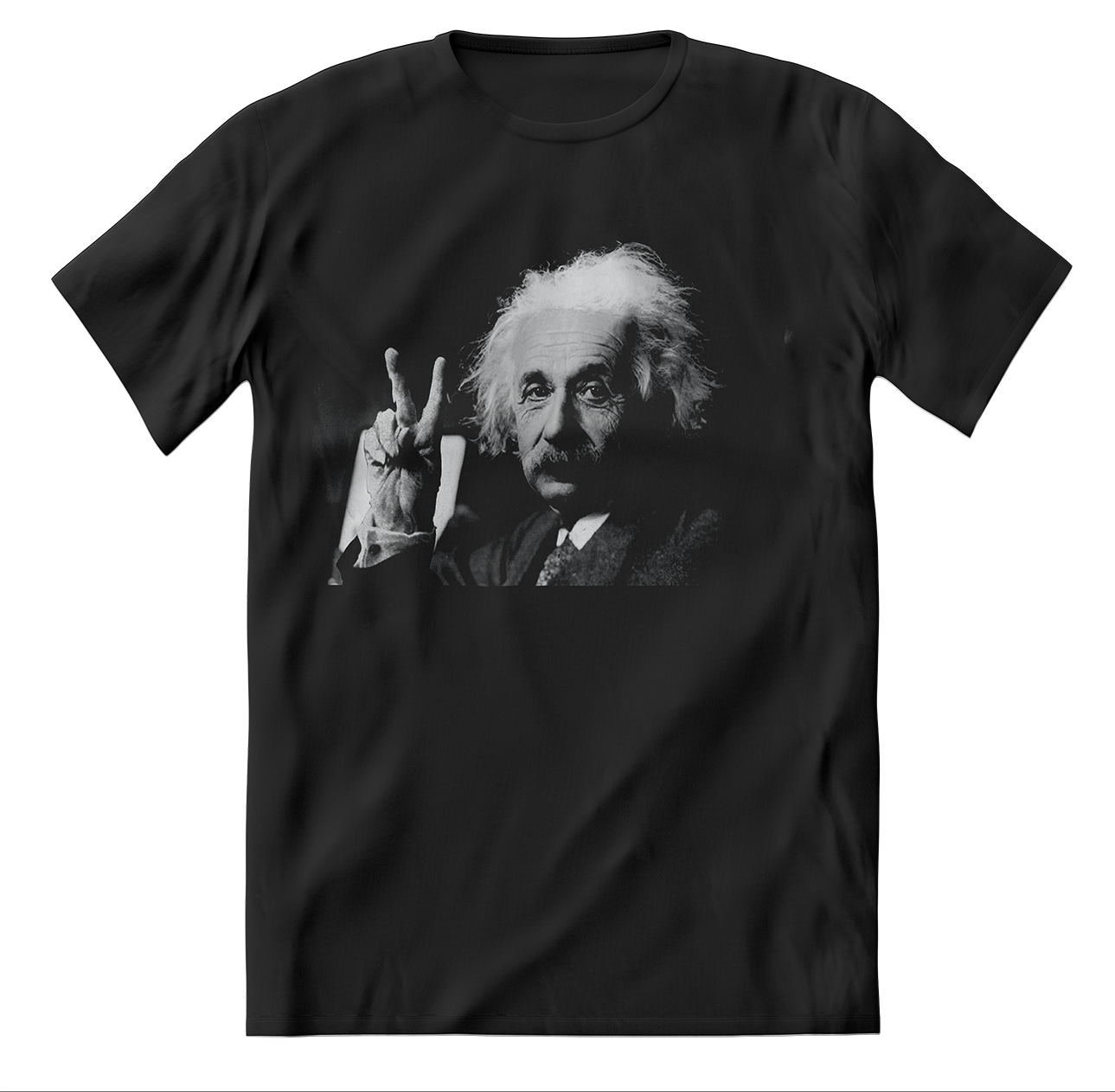 T-EINSTEIN PEACE SIGN