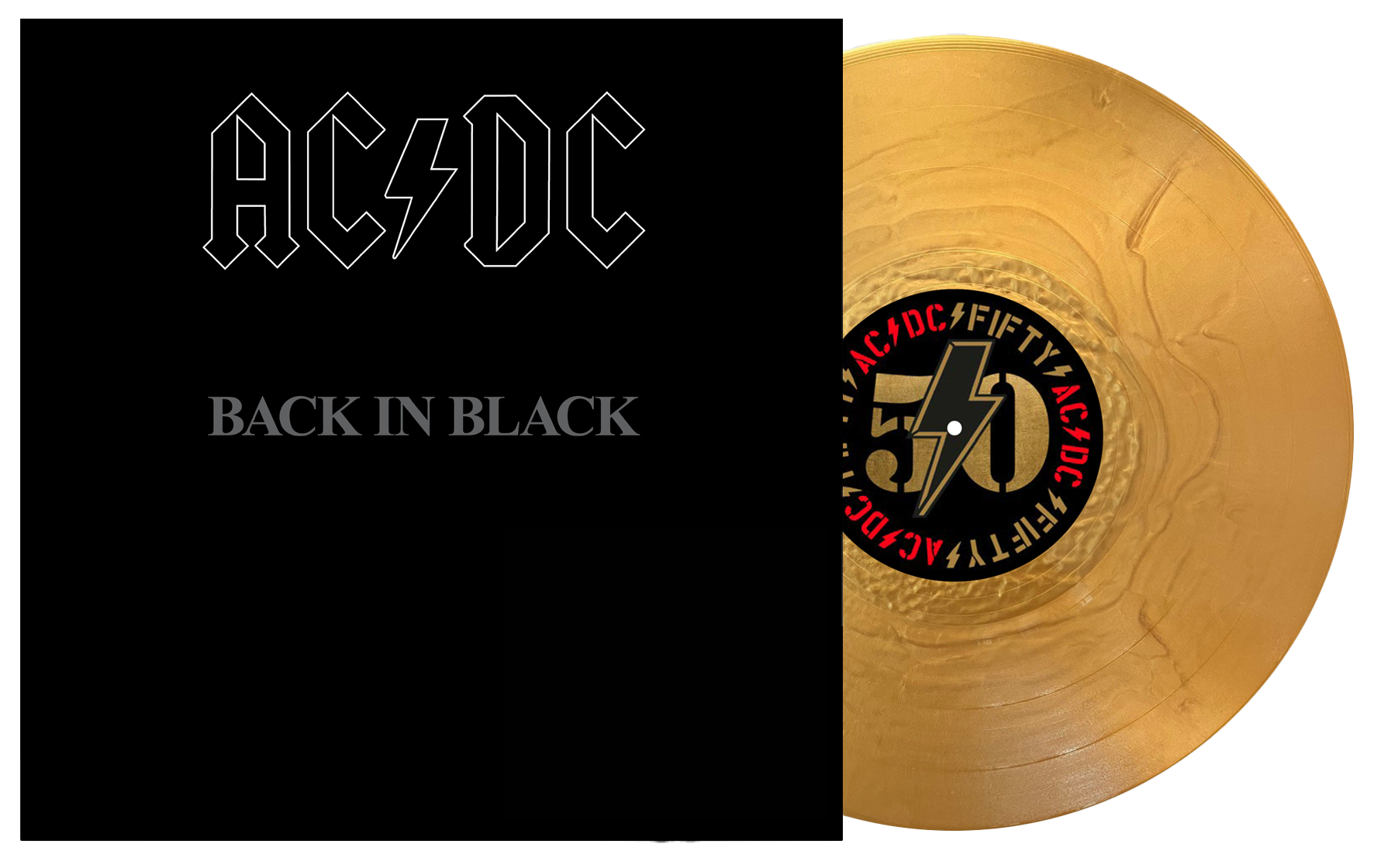 AC/DC / Back In Black (50th Ann Gold 180G)