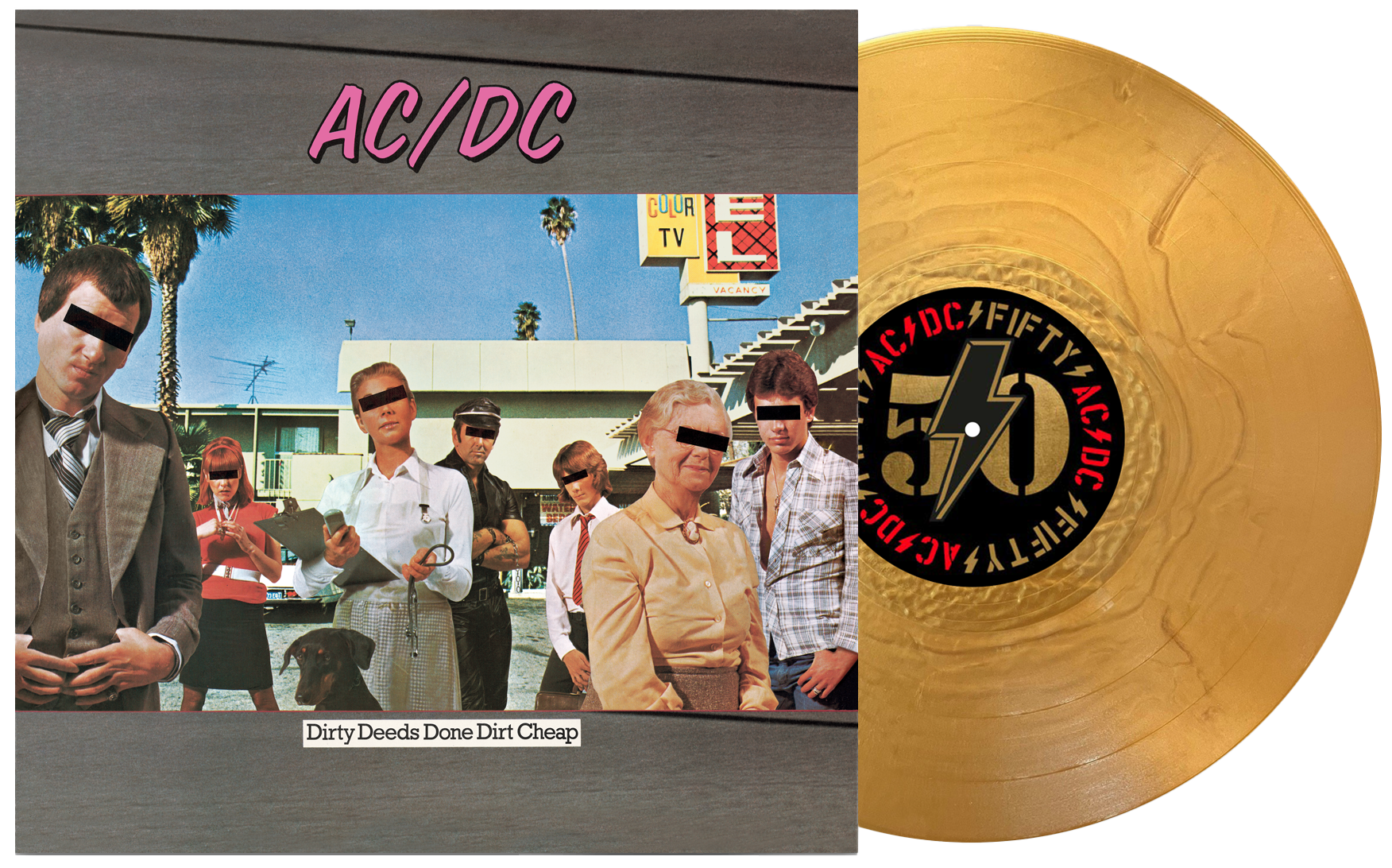 AC/DC / DIRTY DEEDS DONE (50TH ANN GOLD 180G)