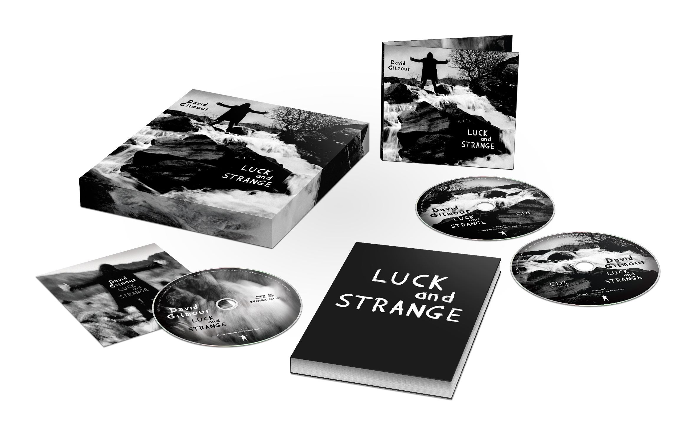 GILMOUR, DAVID / LUCK AND STRANGE DLX (2CD & BLU AUDIO)
