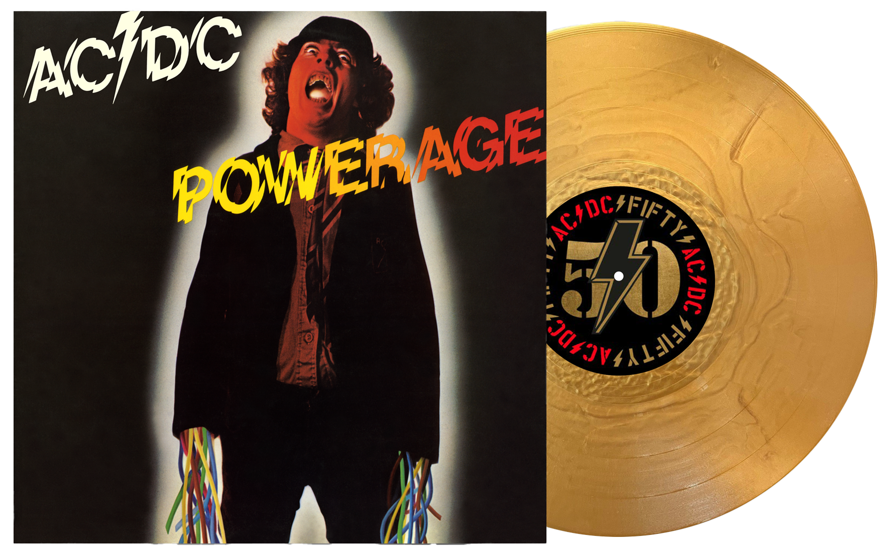AC/DC / POWERAGE (50TH ANN GOLD 180G)