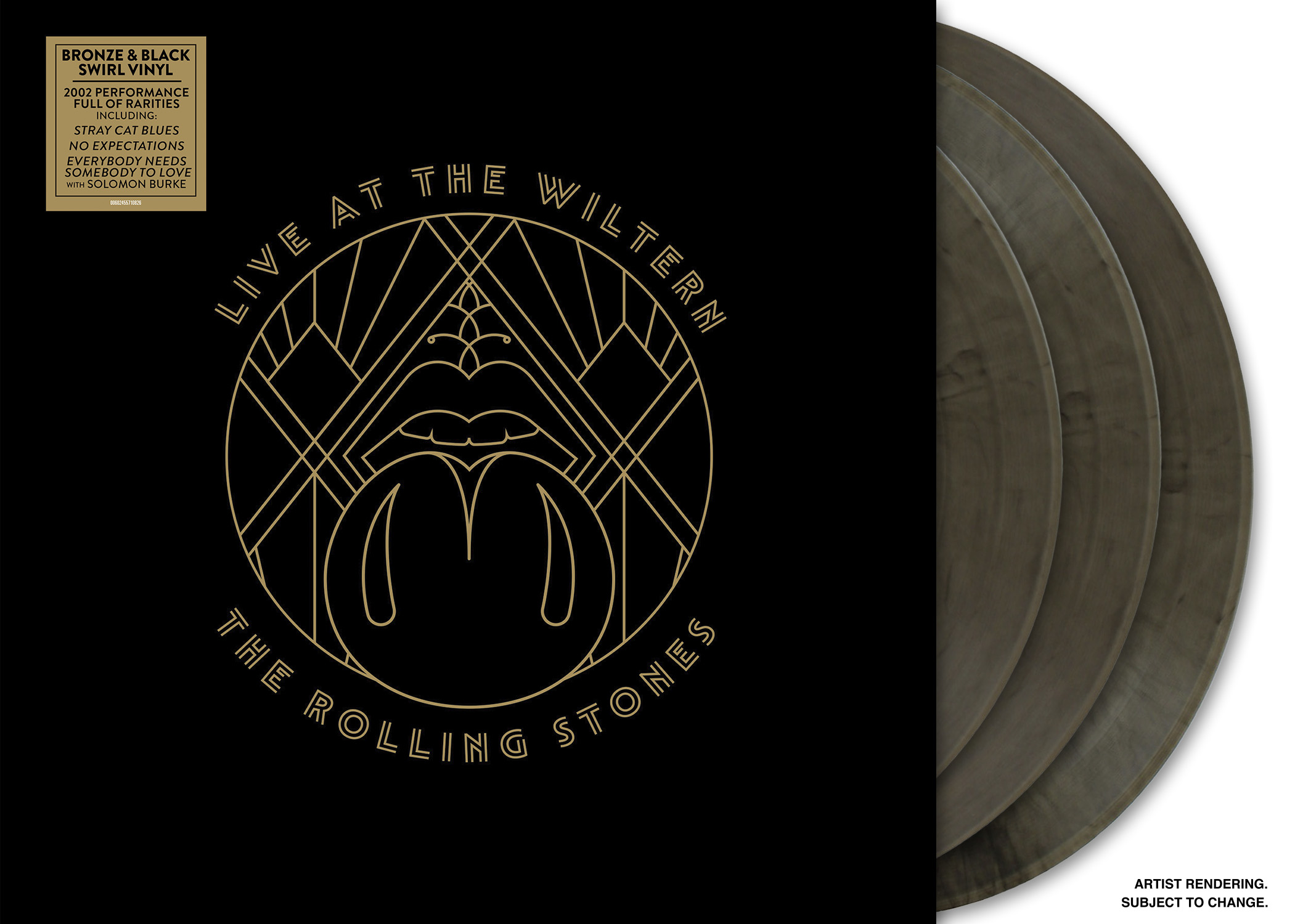ROLLING STONES, THE / WILTERN - SUNRISE EXCL - BRNZ/BLK SWIR