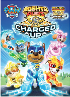 PAW PATROL: MIGHTY PUPS - CHARGED UP DVD