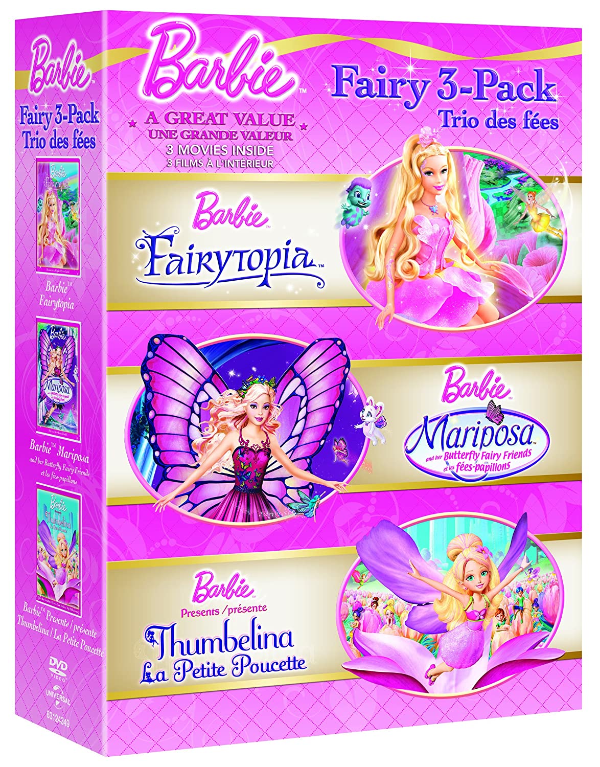 Barbie Fairy 3 Pack (DVD)