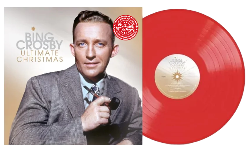 CROSBY, BING / ULTIMATE CHRISTMAS - SUNRISE EXCL - RED LP