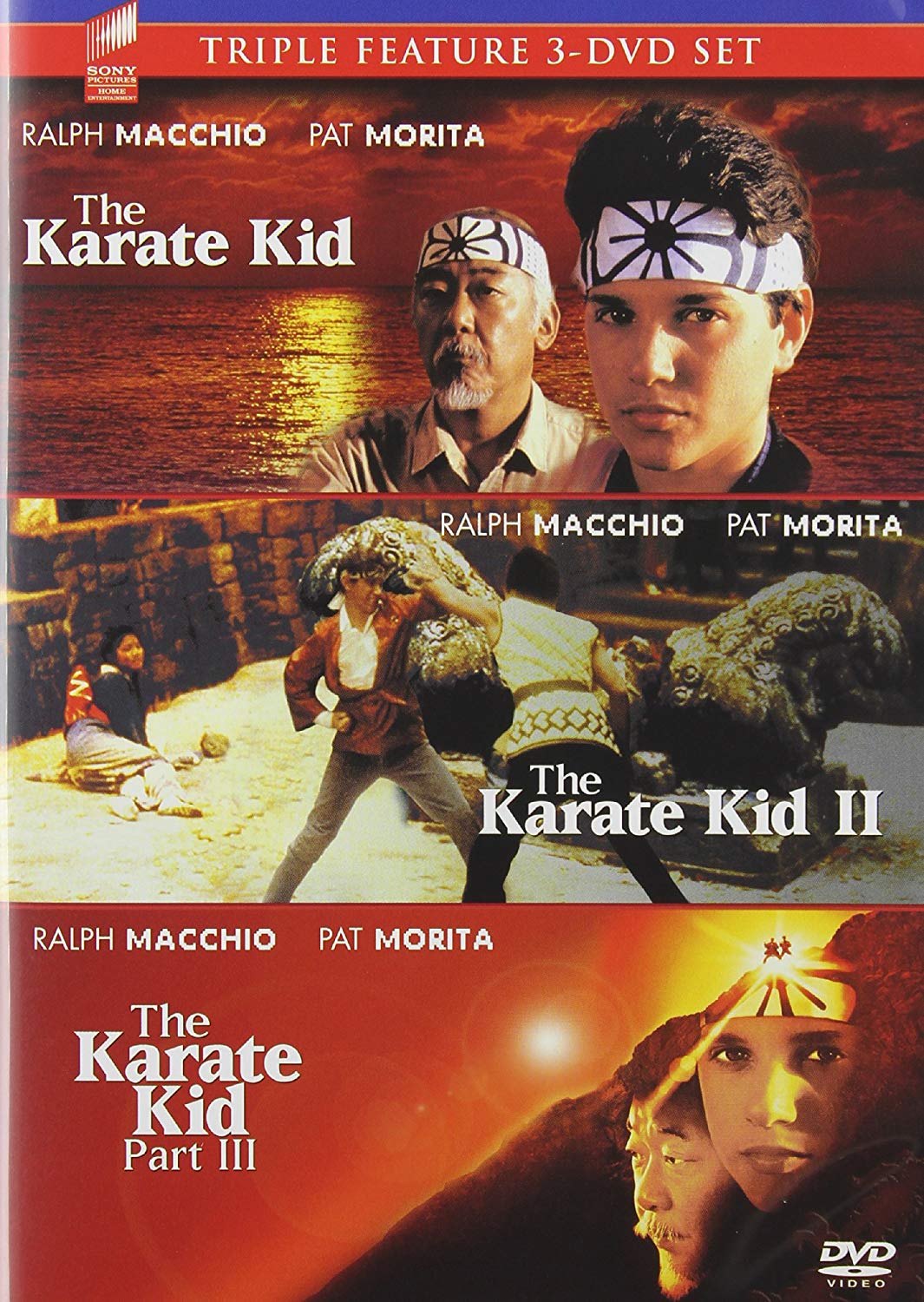 KARATE KID 1-3 DVD