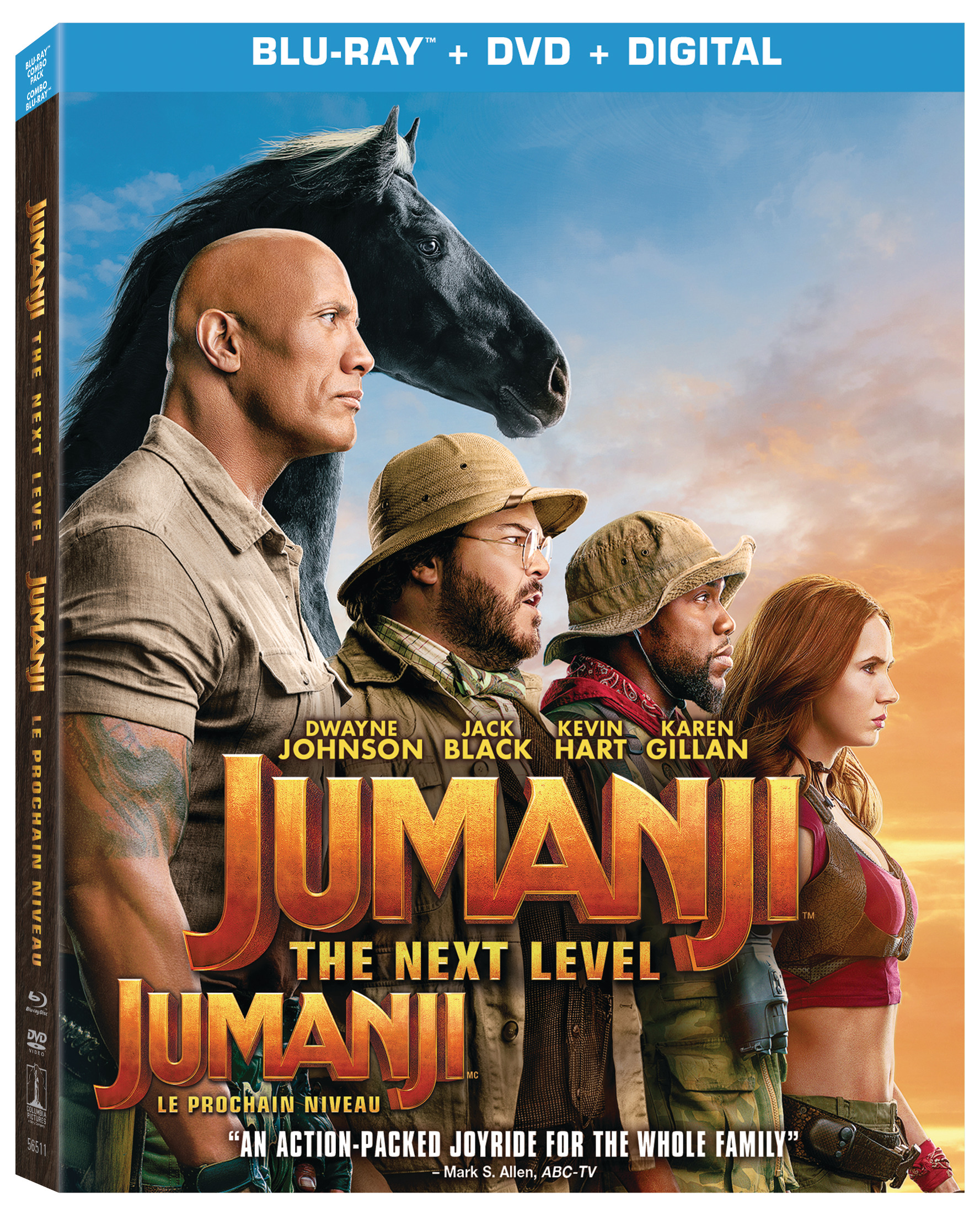 JUMANJI: THE NEXT LEVEL BLU BIL