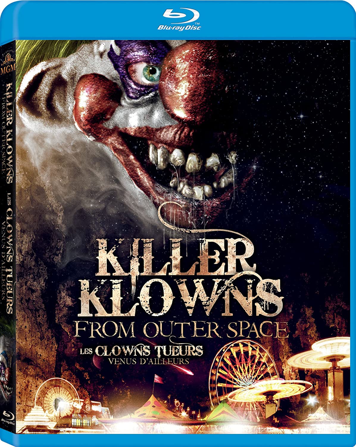 KILLER KLOWNS FROM OUTER SPACE BLU BIL