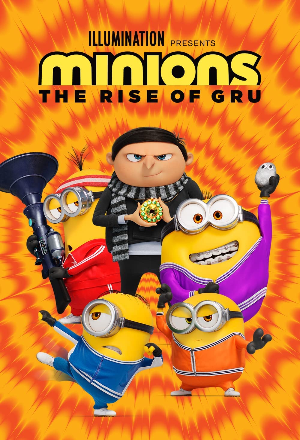 MINIONS: THE RISE OF GRU DVD BIL