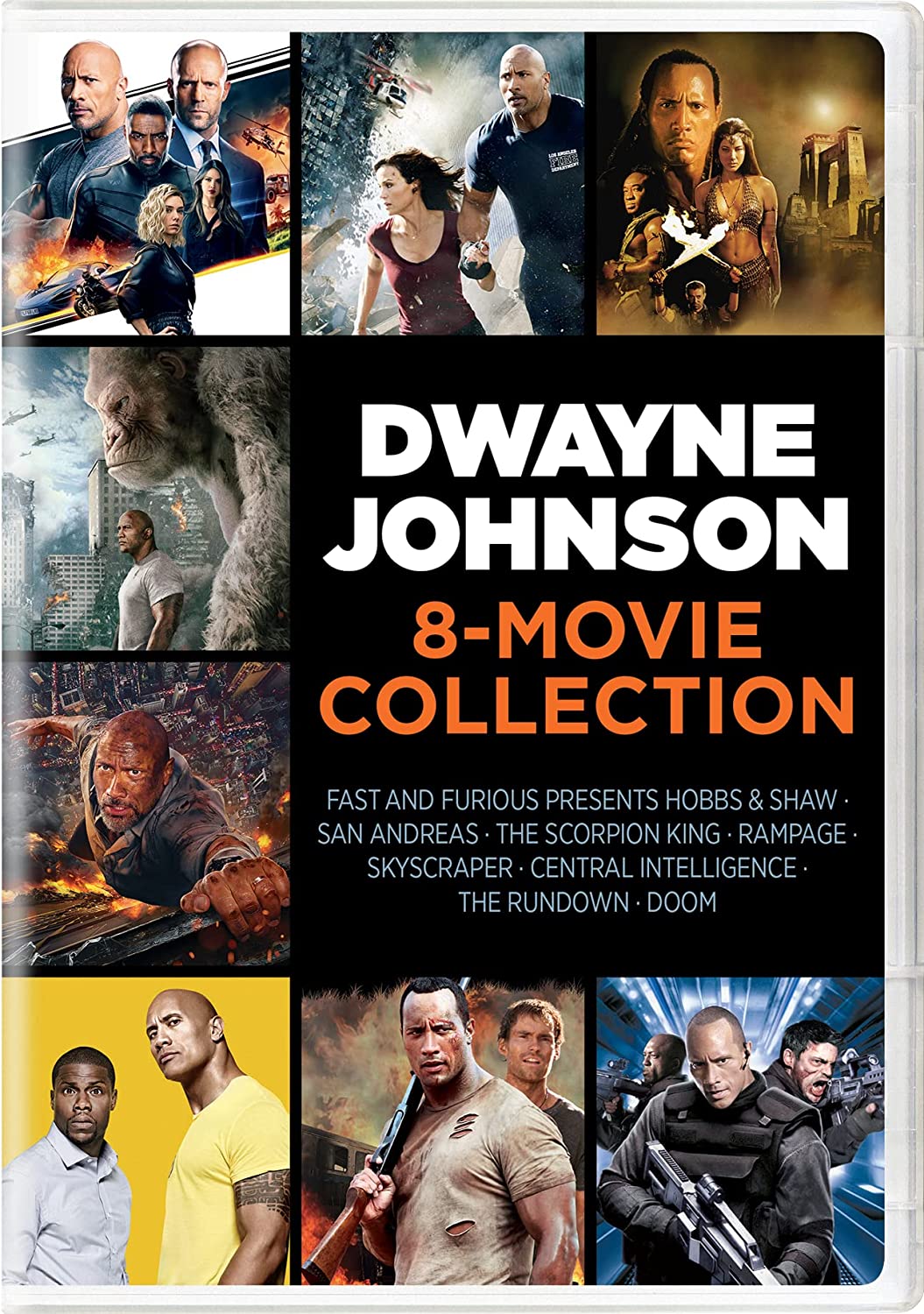 DWAYNE JOHNSON 8-MOVIE COLLECTION DVD ENG
