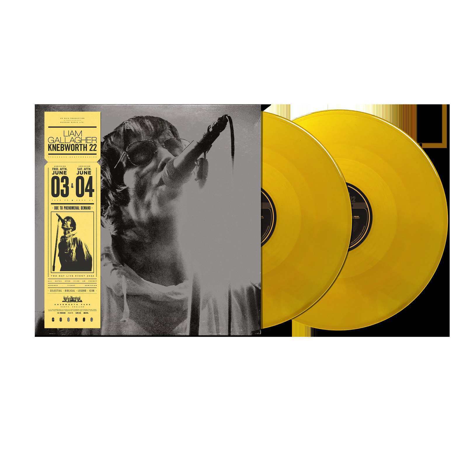 Live At Knebworth '22 [Indie Exclusive Limited Edition Sun Yellow 2LP]